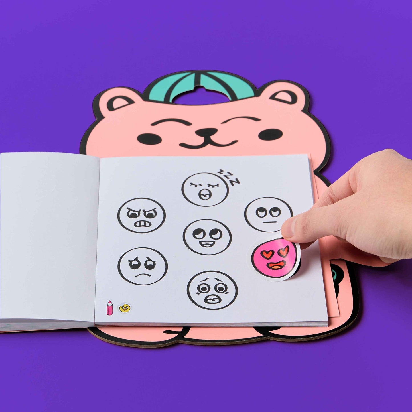 OMY Montessori Emotions Stickers Book