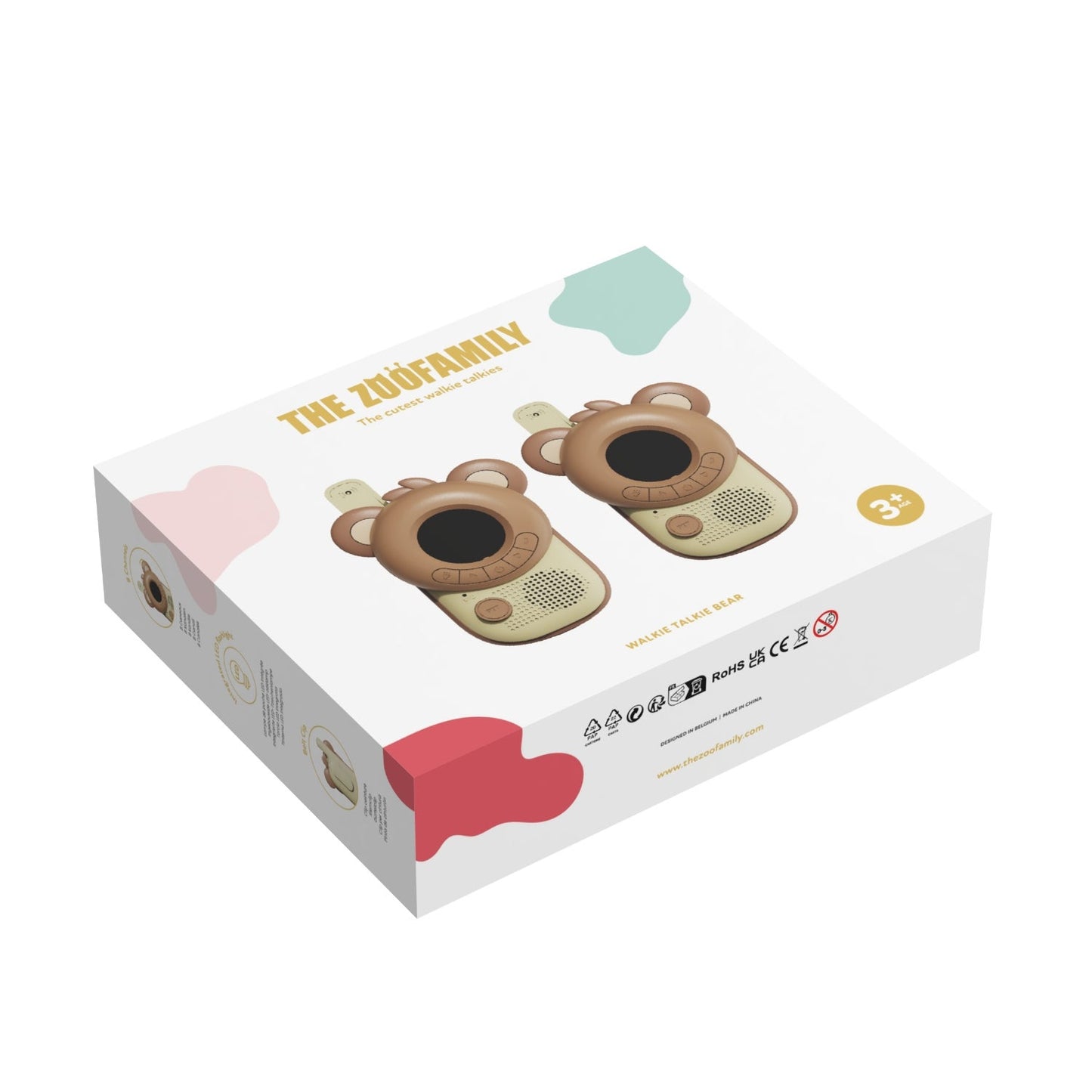 The ZooFamily, Zoo Walkie Talkie for Kids, Bear + Bear