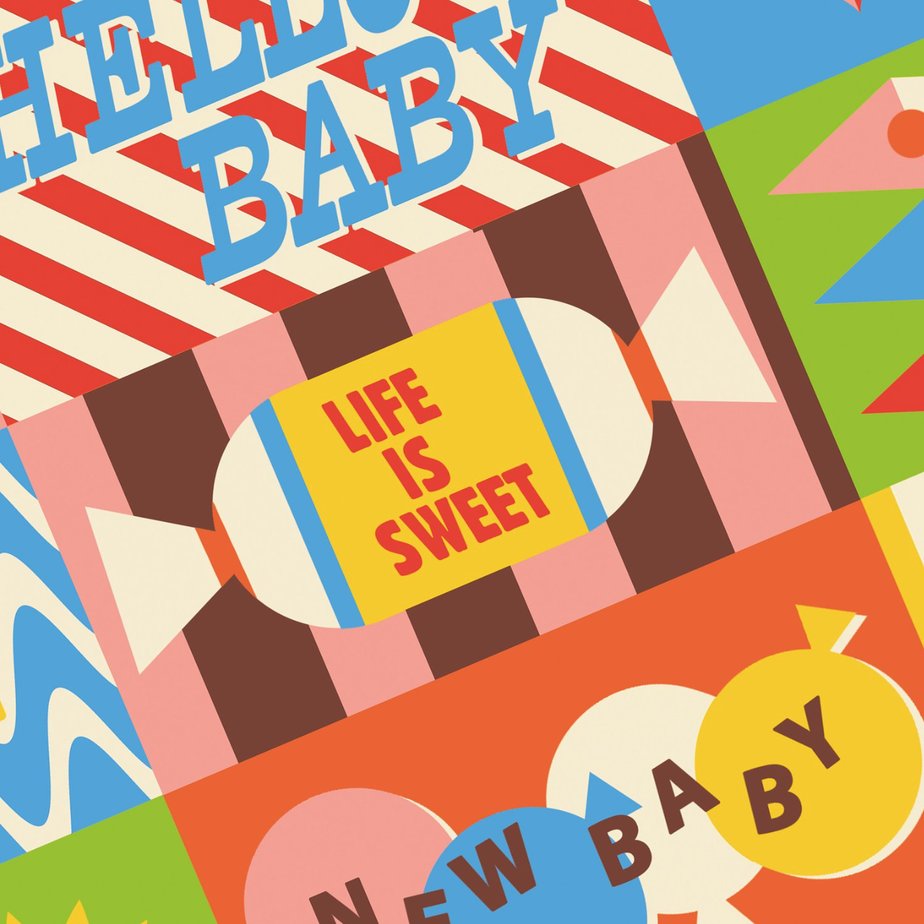 Retro Baby Boom Card
