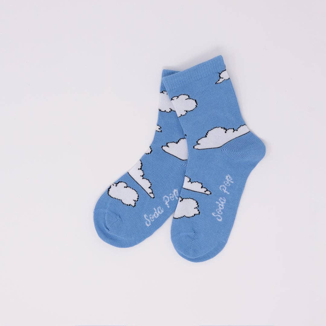 Blue Cloud Socks