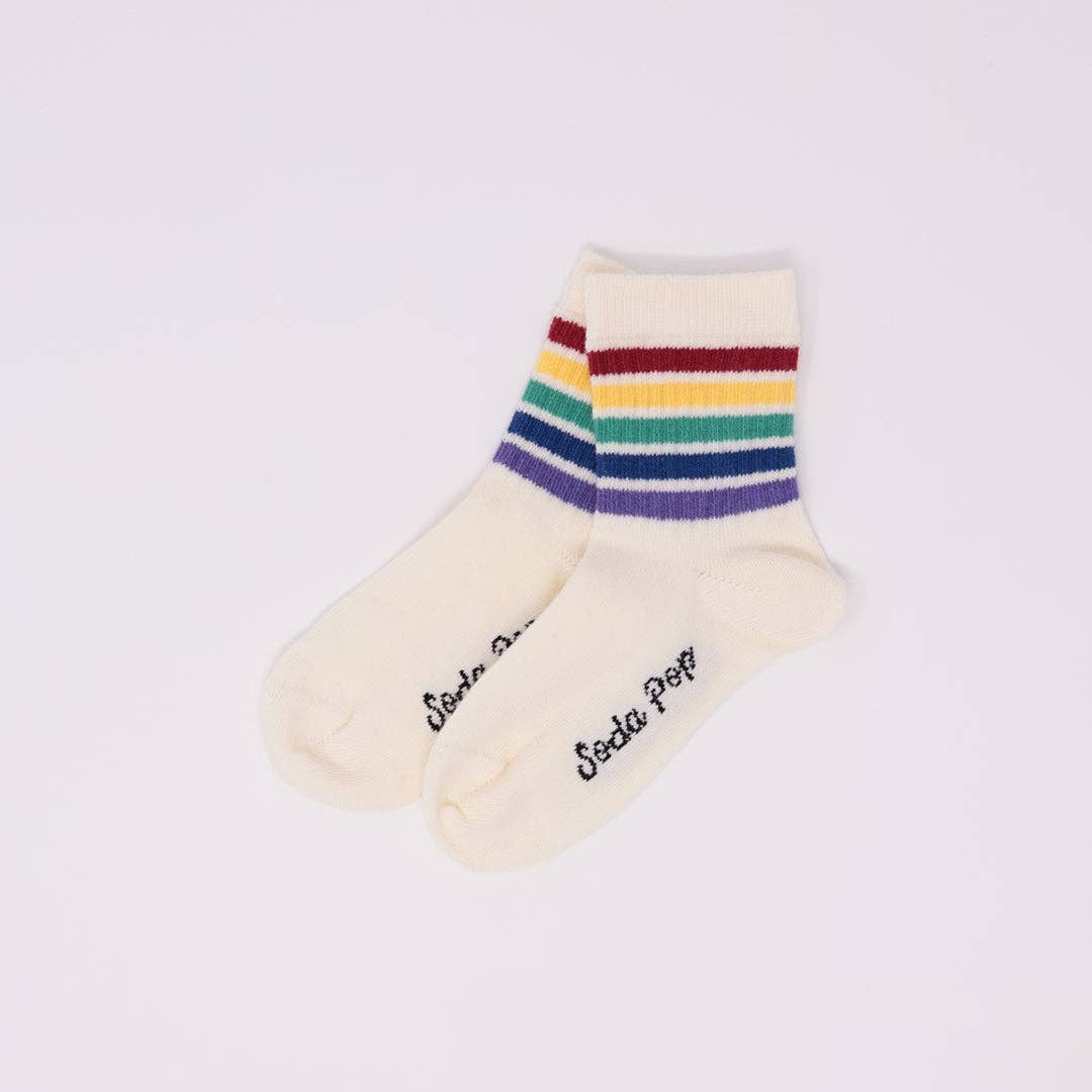 Rainbow Sporty Socks