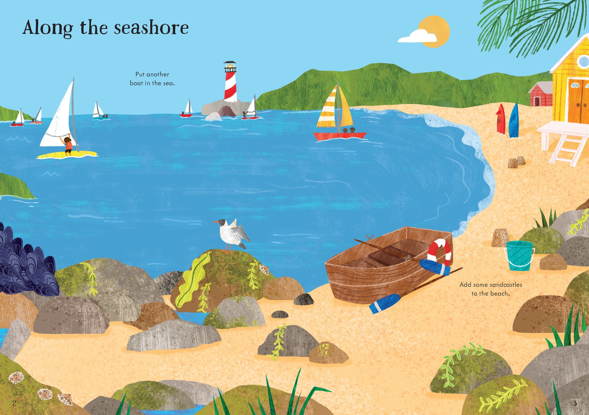 Little First Stickers Seashore