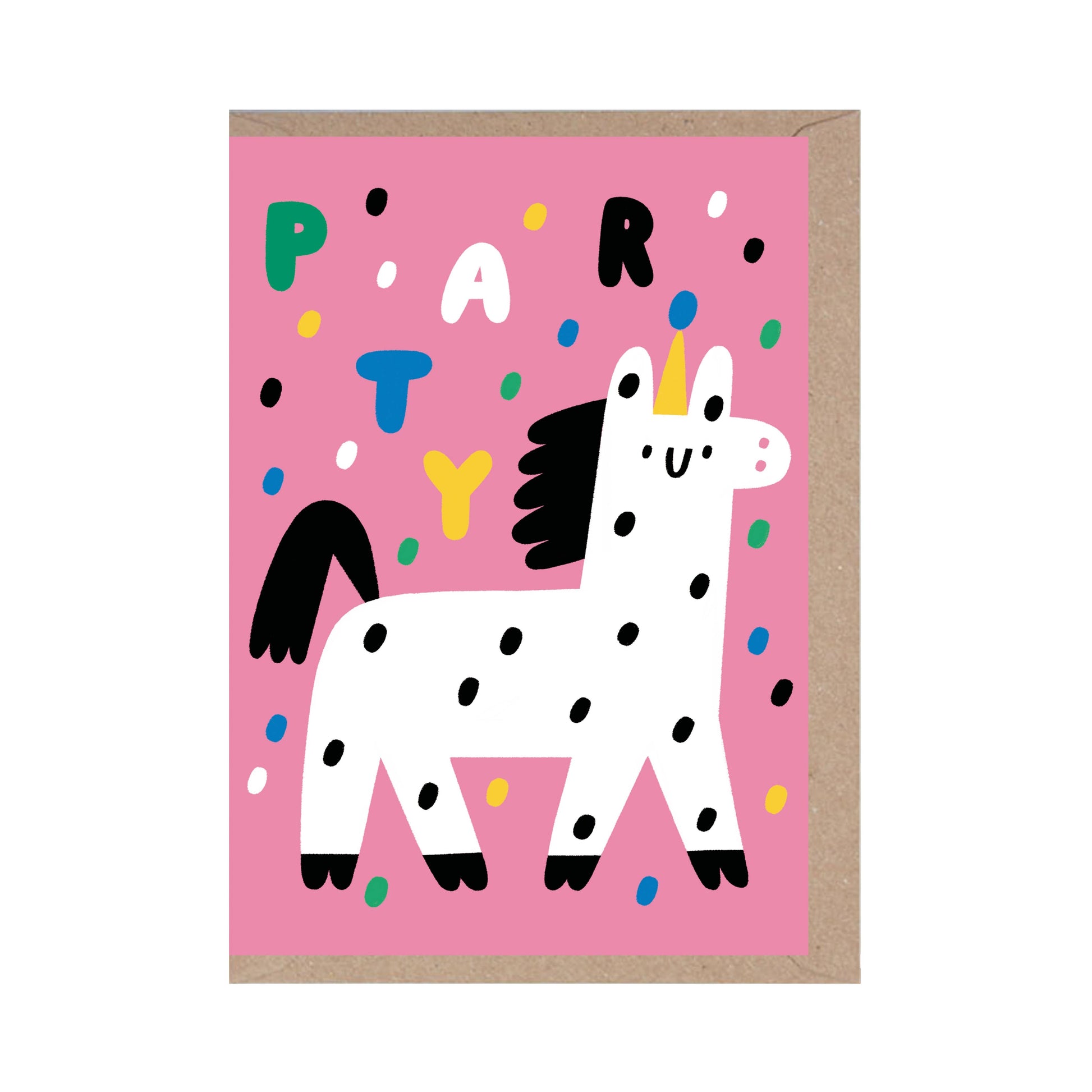 Party Animal Llama Fun Birthday Card