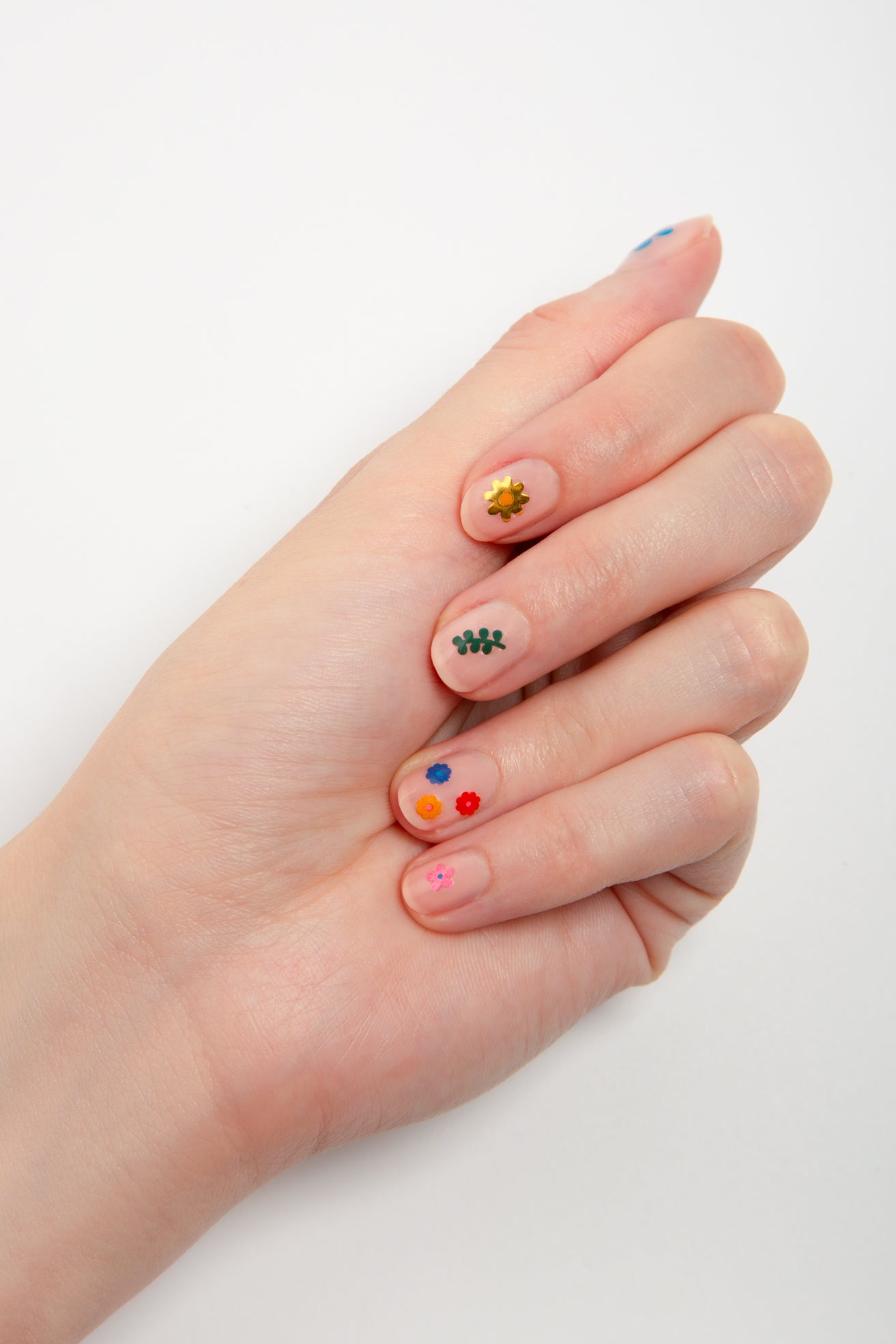 Flower Nail Art Stickers